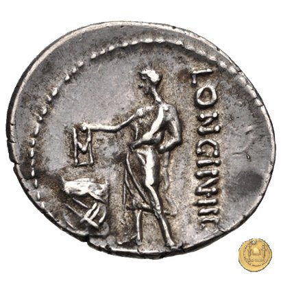 413/1 - denario L. Cassius Longinus 63 BC (Roma)