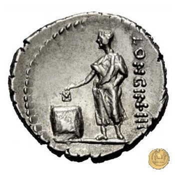 413/1 - denario L. Cassius Longinus 63 BC (Roma)