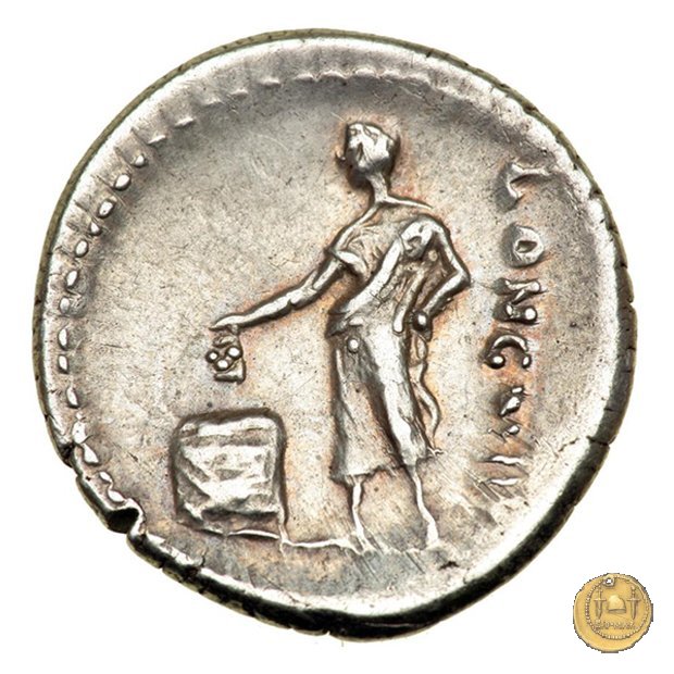 413/1 - denario L. Cassius Longinus 63 BC (Roma)