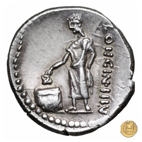 413/1 - denario L. Cassius Longinus 63 BC (Roma)