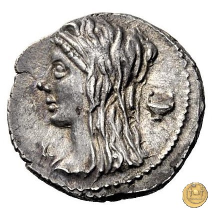 413/1 - denario L. Cassius Longinus 63 BC (Roma)