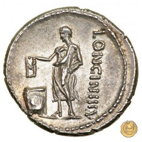 413/1 - denario L. Cassius Longinus 63 BC (Roma)