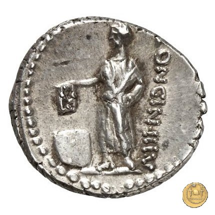 413/1 - denario L. Cassius Longinus 63 BC (Roma)