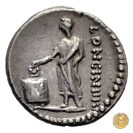 413/1 - denario L. Cassius Longinus 63 BC (Roma)