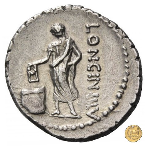 413/1 - denario L. Cassius Longinus 63 BC (Roma)