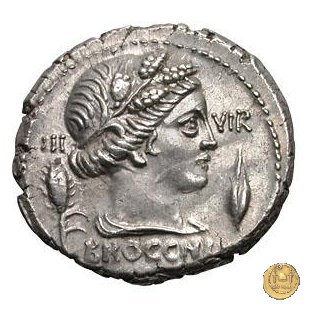 414/1 - denario L. Furius Cn.f. Brocchus 63 BC (Roma)