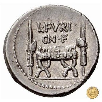 414/1 - denario L. Furius Cn.f. Brocchus 63 BC (Roma)