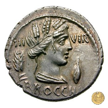 414/1 - denario L. Furius Cn.f. Brocchus 63 BC (Roma)