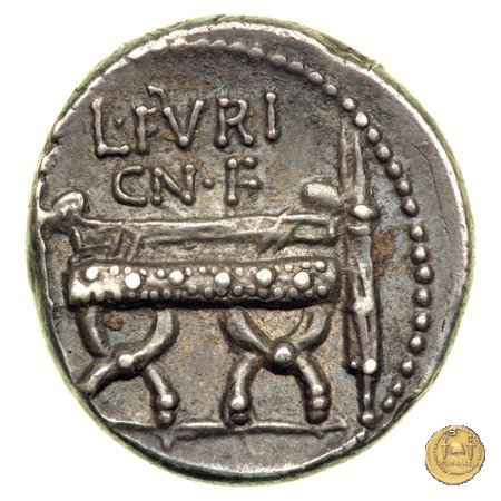 414/1 - denario L. Furius Cn.f. Brocchus 63 BC (Roma)