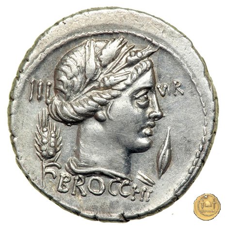 414/1 - denario L. Furius Cn.f. Brocchus 63 BC (Roma)