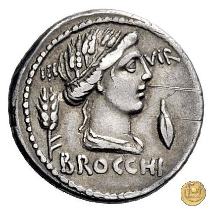 414/1 - denario L. Furius Cn.f. Brocchus 63 BC (Roma)