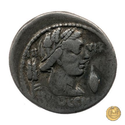 414/1 - denario L. Furius Cn.f. Brocchus 63 BC (Roma)