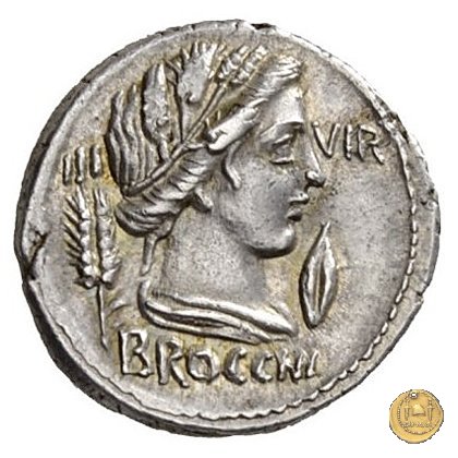 414/1 - denario L. Furius Cn.f. Brocchus 63 BC (Roma)