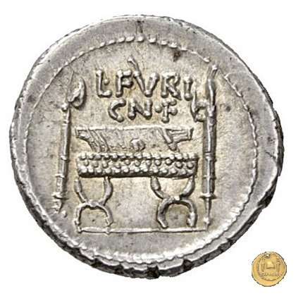 414/1 - denario L. Furius Cn.f. Brocchus 63 BC (Roma)