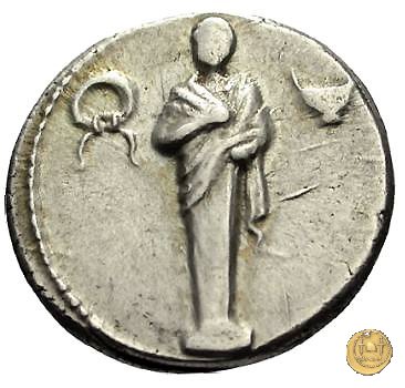 418/1 - denario M. (Calpurnius) Pupius Piso 61 BC (Roma)