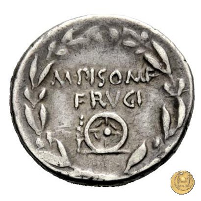 418/1 - denario M. (Calpurnius) Pupius Piso 61 BC (Roma)