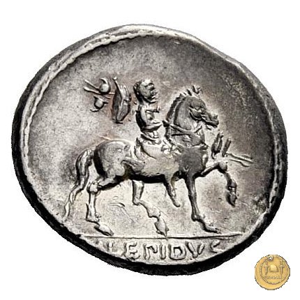 419/1 - denario M. Aemilius M.f.Q.n. Lepidus 61 BC (Roma)