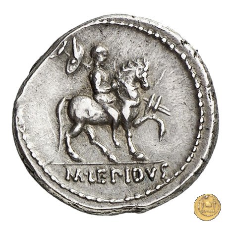 419/1 - denario M. Aemilius M.f.Q.n. Lepidus 61 BC (Roma)