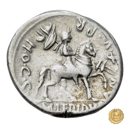 419/1 - denario M. Aemilius M.f.Q.n. Lepidus 61 BC (Roma)