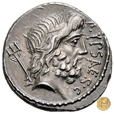 420/1 - denario P. Plautius Hypsaeus 60 BC (Roma)