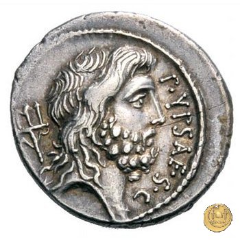 420/1 - denario P. Plautius Hypsaeus 60 BC (Roma)