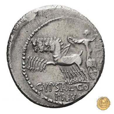 420/1 - denario P. Plautius Hypsaeus 60 BC (Roma)