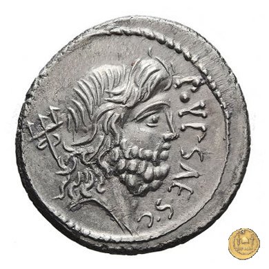 420/1 - denario P. Plautius Hypsaeus 60 BC (Roma)