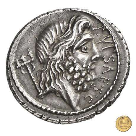 420/1 - denario P. Plautius Hypsaeus 60 BC (Roma)