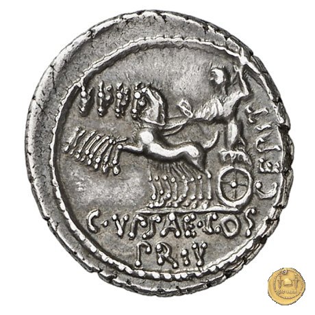 420/1 - denario P. Plautius Hypsaeus 60 BC (Roma)