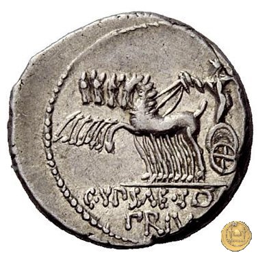 420/2 - denario P. Plautius Hypsaeus 60 BC (Roma)