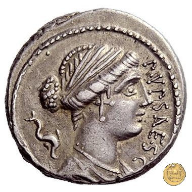 420/2 - denario P. Plautius Hypsaeus 60 BC (Roma)