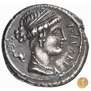 420/2 - denario P. Plautius Hypsaeus 60 BC (Roma)