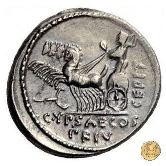 420/2 - denario P. Plautius Hypsaeus 60 BC (Roma)