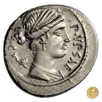 420/2 - denario P. Plautius Hypsaeus 60 BC (Roma)