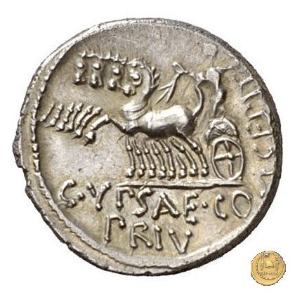 420/2 - denario P. Plautius Hypsaeus 60 BC (Roma)