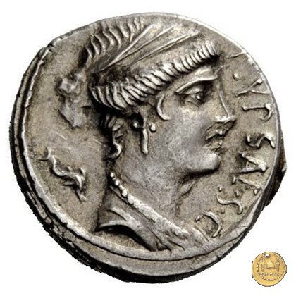 420/2 - denario P. Plautius Hypsaeus 60 BC (Roma)