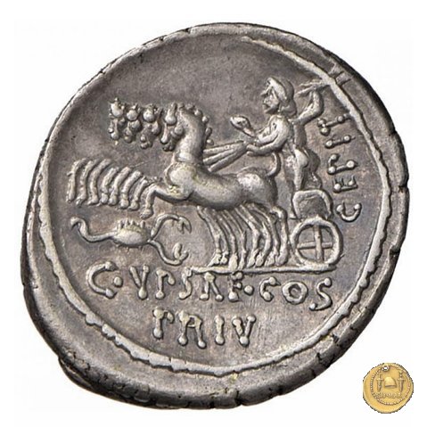 420/2 - denario P. Plautius Hypsaeus 60 BC (Roma)