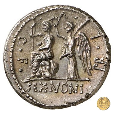 421/1 - denario M. Nonius Sufenas 59 BC (Roma)