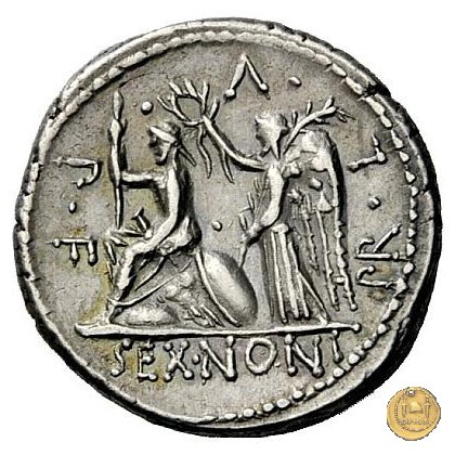 421/1 - denario M. Nonius Sufenas 59 BC (Roma)