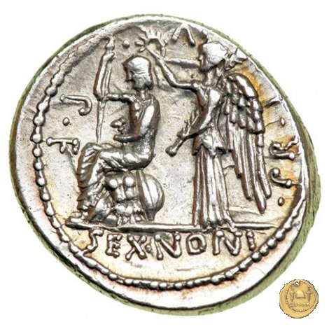 421/1 - denario M. Nonius Sufenas 59 BC (Roma)