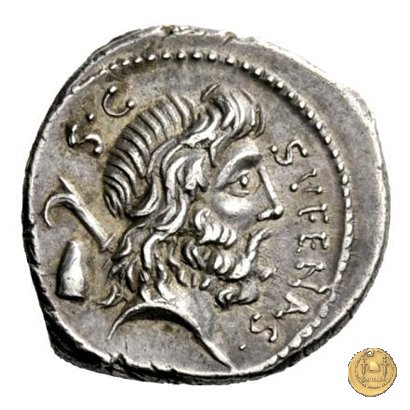 421/1 - denario M. Nonius Sufenas 59 BC (Roma)