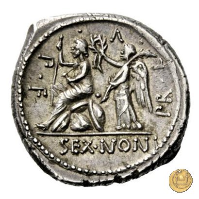 421/1 - denario M. Nonius Sufenas 59 BC (Roma)