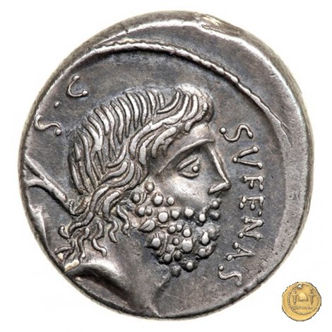 421/1 - denario M. Nonius Sufenas 59 BC (Roma)