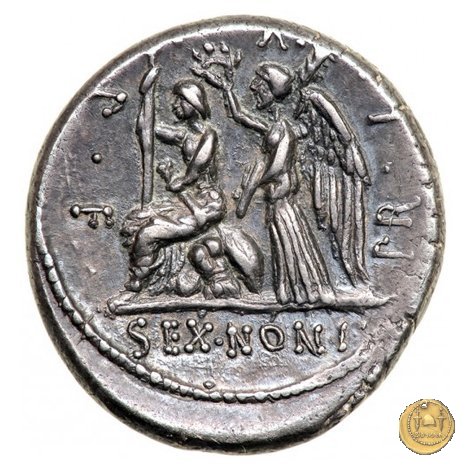 421/1 - denario M. Nonius Sufenas 59 BC (Roma)