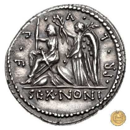 421/1 - denario M. Nonius Sufenas 59 BC (Roma)