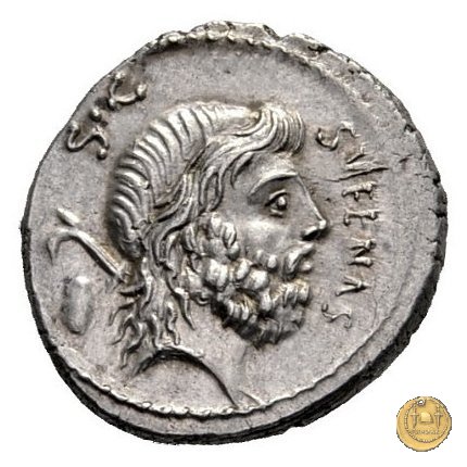 421/1 - denario M. Nonius Sufenas 59 BC (Roma)