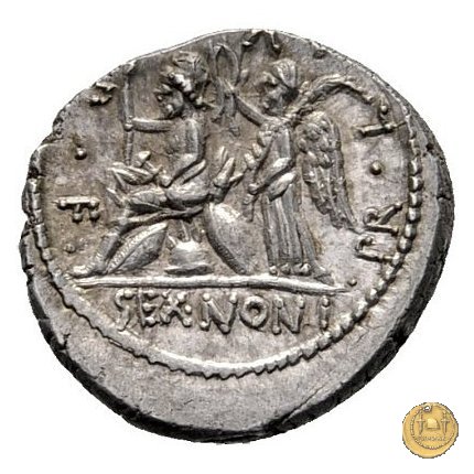 421/1 - denario M. Nonius Sufenas 59 BC (Roma)