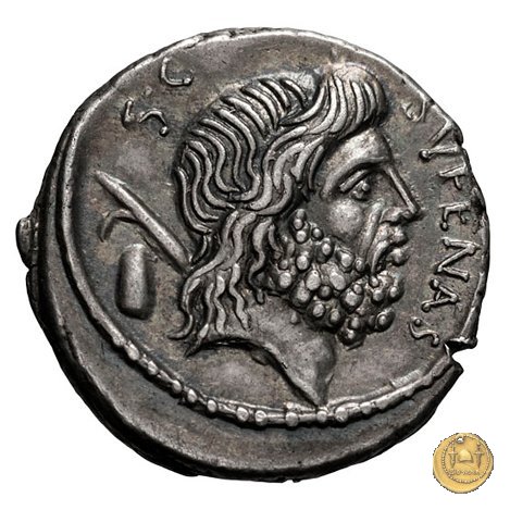 421/1 - denario M. Nonius Sufenas 59 BC (Roma)