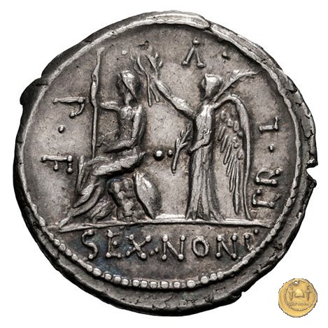 421/1 - denario M. Nonius Sufenas 59 BC (Roma)