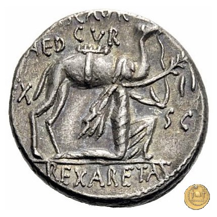 422/1 - denario M. Aemilius Scaurus / P. Plautius 58 BC (Roma)